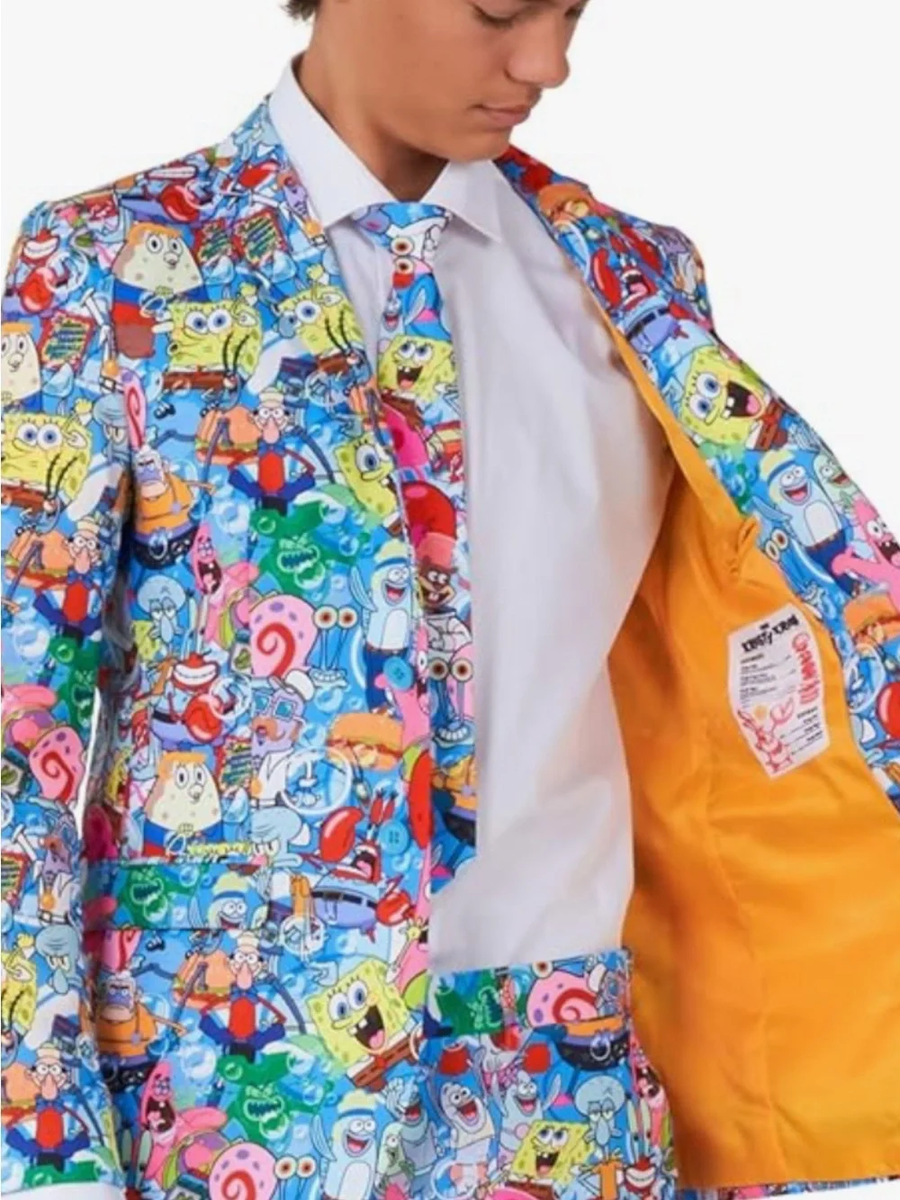OppoSuits Kids Multicolor Cartoon Character Matching Set - Picture 3 of 7